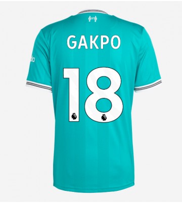 Liverpool Cody Gakpo #18 Tercera Equipación 2025-26 Manga Corta